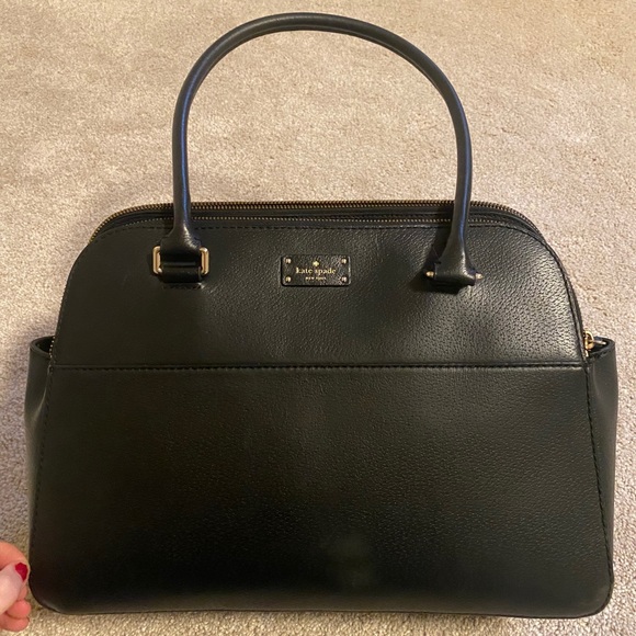 black kate spade bag